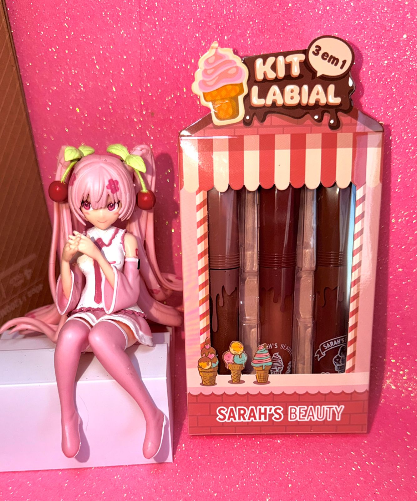 Kit Labial 3 em 1 Sarah's Beauty - Imagem 2