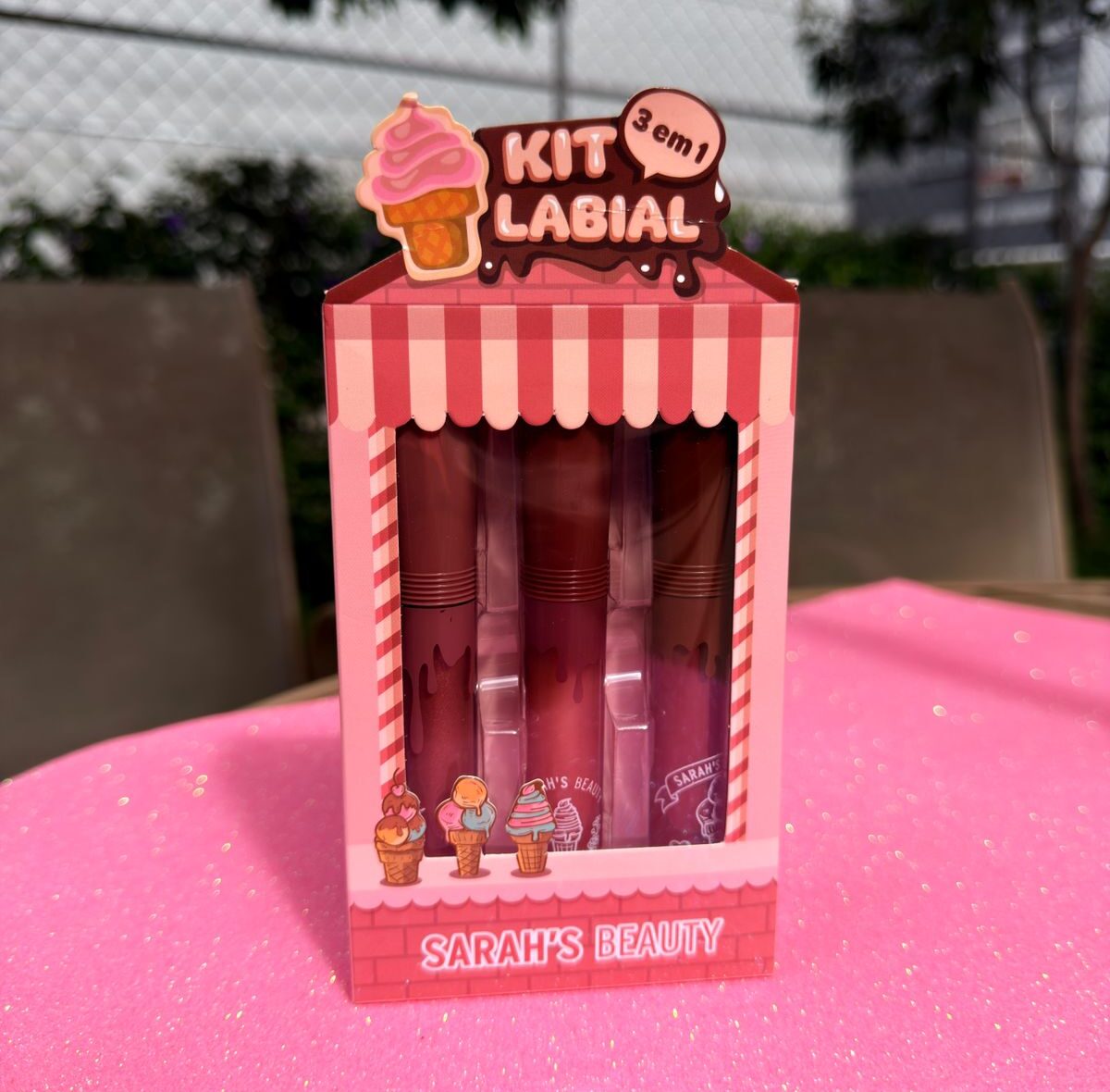 Kit Labial 3 em 1 Sarah's Beauty - Imagem 3
